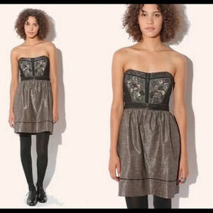 Uo Staring at Stars Milkmaid Dress, Size 12, EUC